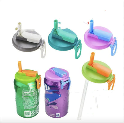Leak-Proof Can Cup Lid with Straw